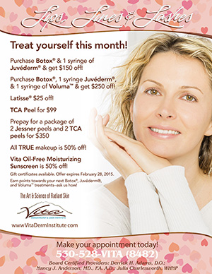 Dermatology Specials And Deals In Redding And Red Bluff